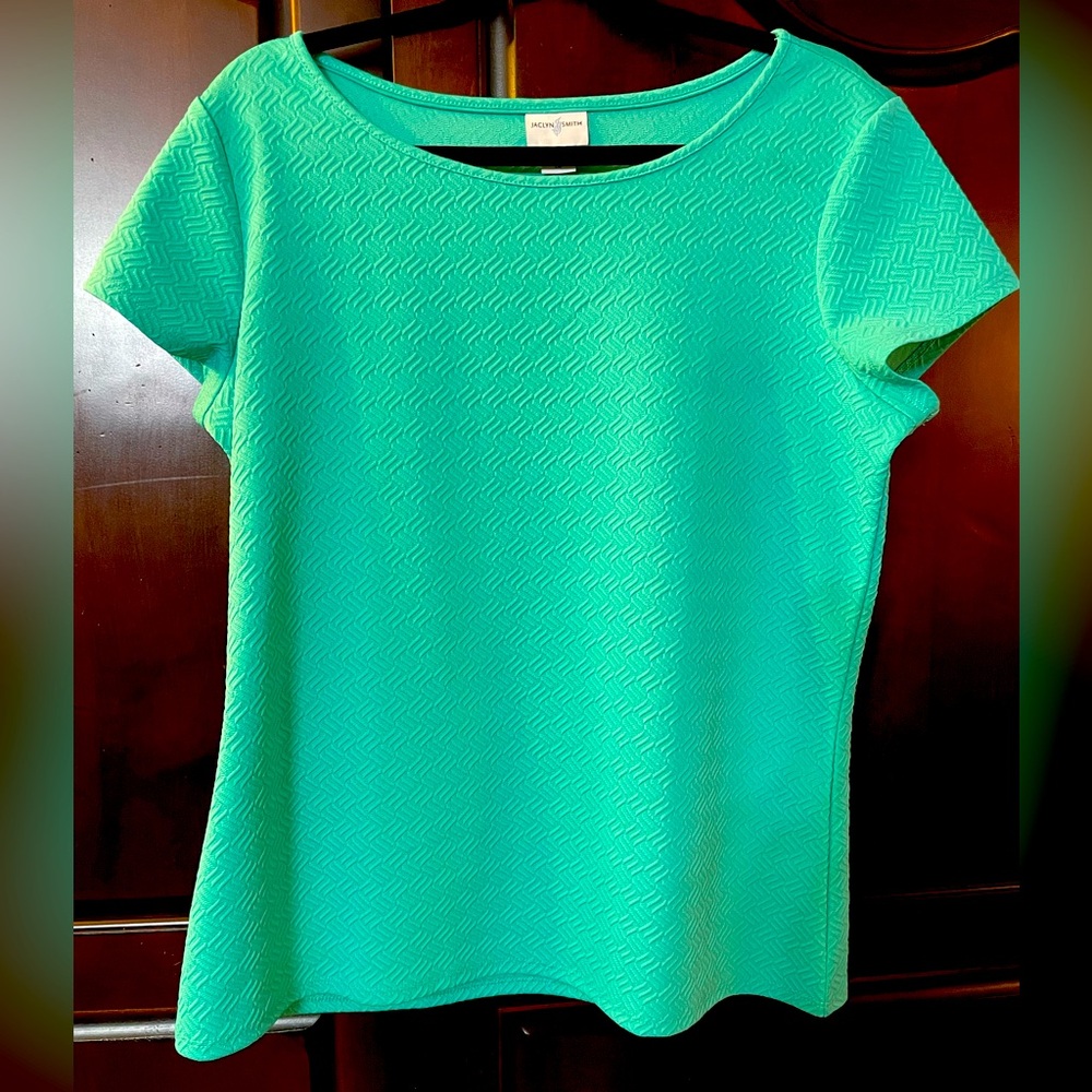 Jaclyn Smith Women's turquoise/tealTop.